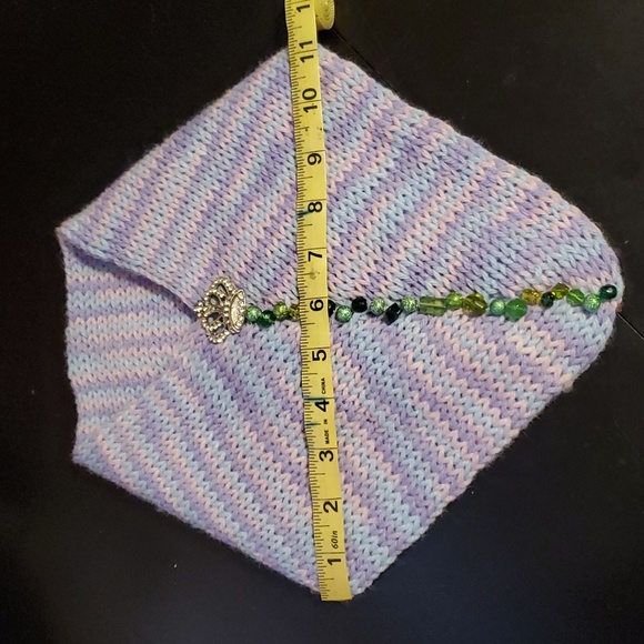 Handmade and Beaded Neck Collar Scarf - Picture 6 of 8